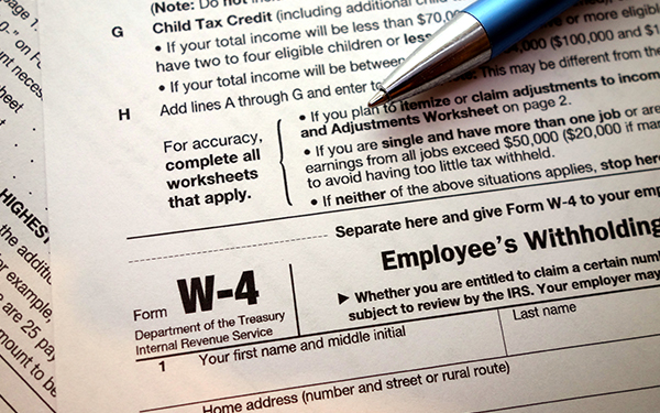 2020 IRS W-4 Form Will Be Easier for Employees