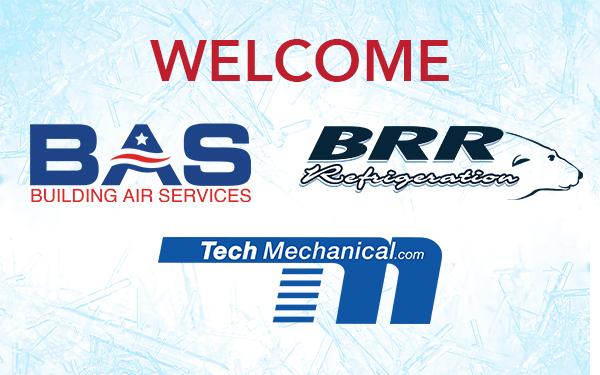 We Welcome BAS, BRR and Tech Mechanical