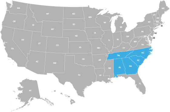 South East United States