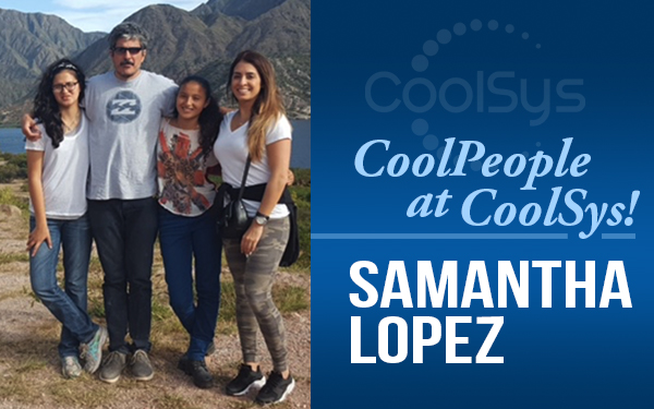 Hispanic/Latinx Heritage Is All in the Family for CoolSys’s Samantha Lopez