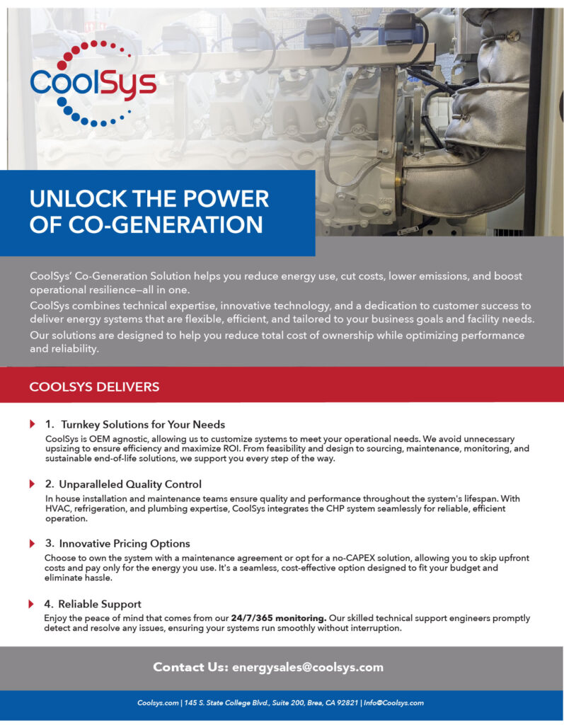 Microgrid 2025 Unlock The Power Of Co-Generation With CoolSys