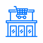 Supermarket Storefront Icon
