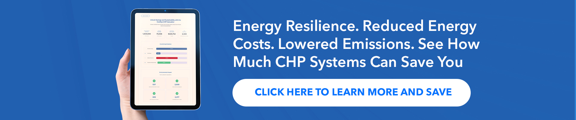 CHP Energy Saving Calculator