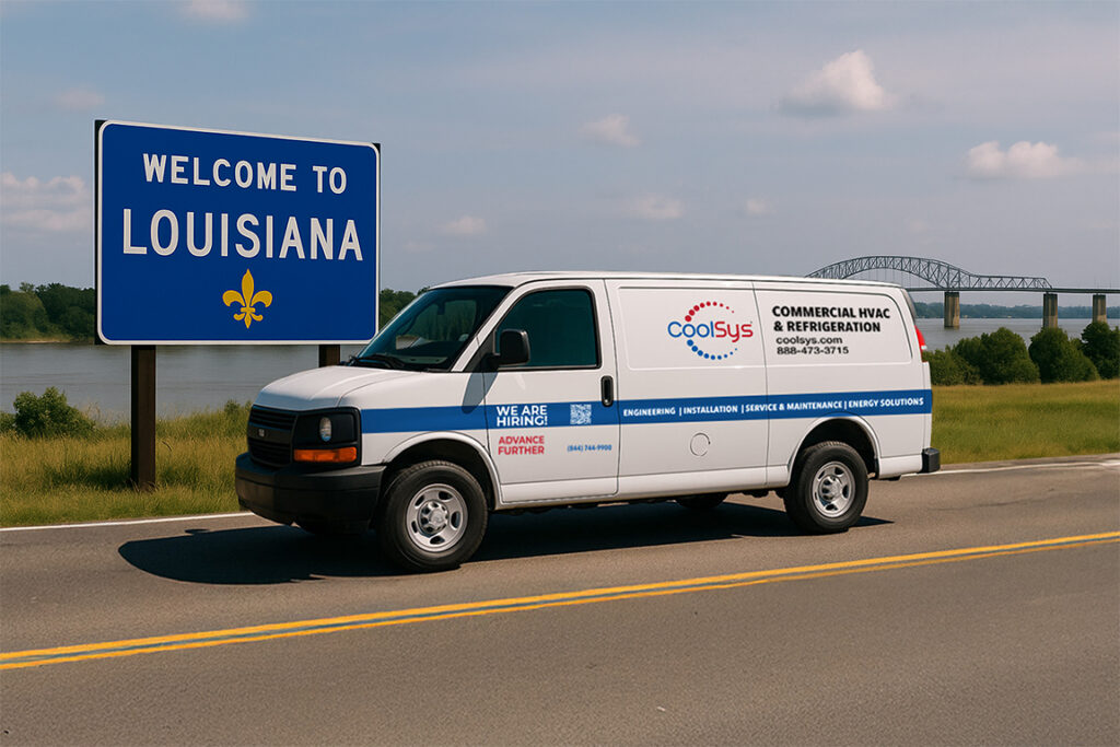 Commercial Industrial HVAC, Refrigeration solutions in Louisiana