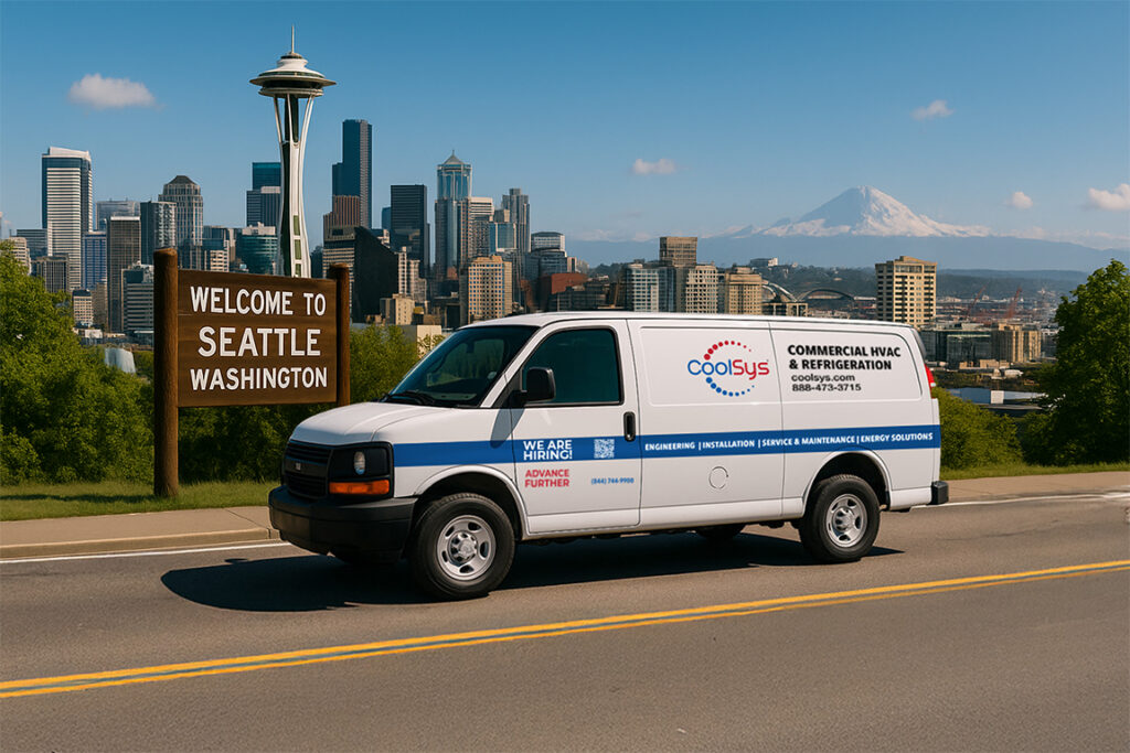 CoolSys commercial industrial HVAC refrigeration in Washington
