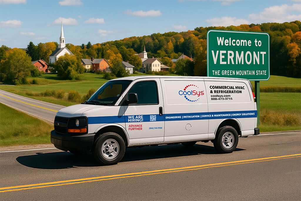 commercial HVAC Refrigeration in Vermont- Coolsys