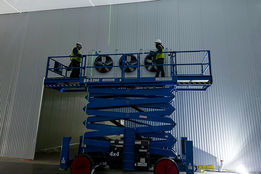 HVAC refrigeration systems for food processing plants- coolsys