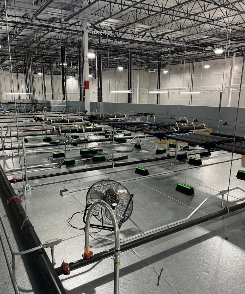 Upgraded warehouse equipment