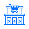 Supermarket Storefront Icon